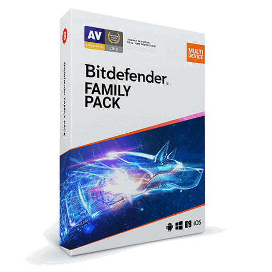 Bitdefender Family Pack 2023 International Key (2 Years / 15 Devices)